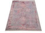 Teppich "AMICA", grau (grau, flieder), B:120cm H:8mm L:170cm, Polyester, GALLERY M BRANDED BY MUSTERRING, Teppiche, Teppich, Kurzflor, Wohnzimmer, Vintage