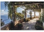 Wandbild ARTLAND "Garten der Villa San Michele auf Capri", grün (farbe bild(er): grün), B:120cm H:80cm, Bilder, als Alubild, Leinwandbild, Poster in verschied. Größen
