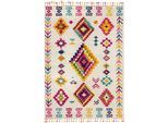 Teppich FLAIR RUGS "Nahua", bunt (multi), B:160cm H:20mm L:230cm, Kunstfaser, Teppiche, Teppich, Berber-Optik, Wohnzimmer