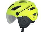 Fahrradhelm ABUS "PEDELEC 2.0 ACE" Gr. S, gelb (signal gelb), Helme, S Kopfumfang: 51cm - 55cm