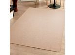Teppich ANDIAMO "Luton, Made in Germany" Gr. 4, beige (dunkelbeige), B:160cm H:5mm L:240cm, Kunstfaser, Teppiche, Teppich, melierte Optik, auch als Läufer, Wohnzimmer & Schlafzimmer