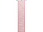 Schiebegardine NEUTEX FOR YOU "Padova" Gr. 4, rosa (altrosa), B:57cm H:245cm, Scherli, Polyester, Gardinen, inkl. Beschwerungsstange, Halbtransparent, Fransen-Effekt, modern