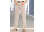 Bequeme Jeans CLASSIC, Damen, Gr. 24, Kurzgrößen, grau (stein), 98% Baumwolle, 2% Elasthan, unifarben, lang, Jeans