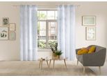 Gardine OTTO HOME "BELEM" Gr. 4, weiß, B:140cm H:245cm, Polyester, Polyester, Gardinen, Gardine, 1 Schal, Polyester, Kreise
