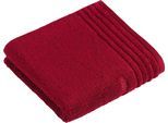 Handtuch VOSSEN "Vienna Style Supersoft", rot (rubin), B:50cm L:100cm, Webfrottier, Baumwolle, Handtücher, Handtuch, Supersoft Baumwolle