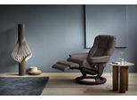 Relaxsessel STRESSLESS "Mayfair", braun (chocolate paloma), B:79cm H:101cm T:77cm, Leder BATICK: BATICK ist ein leicht korrigiertes, durchgefärbtes und genarbtes Möbelleder, bei dem die meisten Unebenheiten und Spuren in der Regel entfernt wurden.;Leder PALOMA: PALOMA ist ein durchgefärbtes Semianilin-Möbelleder mit natürlicher Narbung.;ROHLEDER Stoff Q2 FARON: Ein fester zuverlässiger Bouclé mit