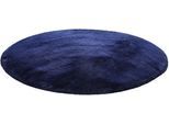 Badematte HOMIE LIVING "Porto Azzurro", blau (dunkelblau), H:30mm, Polyester, Badematten, Badematte, Badteppich, uni, rechteckig & rund, waschbar, Badezimmerteppich