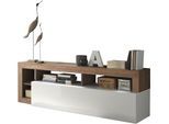 Lowboard HOME AFFAIRE "Hamburg", weiß (weiß, mercure), B:184cm H:58cm T:35cm, Sideboards, Lowboard, Breite 184 cm