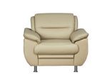 Sessel SIT & MORE "Mailand, B: 99 cm", weiß (altweiß), B:99cm H:85cm T:90cm, Luxus-Kunstleder;Kunstleder Softlux;NaturLEDER (echtes Rindleder)/Korpus passendes Kunstleder Softlux;Luxus-Microfaser Altara Nubuck (100% Polyester), Sessel, Sessel, individuell zu kombinieren