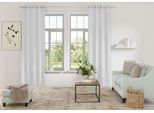 Vorhang OTTO HOME "Parry" Gr. 1, beige (natur), B:140cm H:145cm, Polyester, Recyceltes Material, Gardinen, Vorhang, 2-er Set, blickdicht, monochrom, basic, Topseller