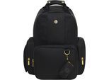 Wickeltasche HUGGIES BABYWEAR, Baby, schwarz, Canvas, Nylon, unifarben, Taschen Wickeltasche, inklusive Wickelunterlage, ohne abgebildete Accessories
