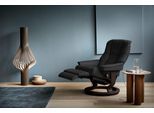 Relaxsessel STRESSLESS "Mayfair", schwarz (schwarz batick), B:88cm H:102cm T:76cm, Leder BATICK: BATICK ist ein leicht korrigiertes, durchgefärbtes und genarbtes Möbelleder, bei dem die meisten Unebenheiten und Spuren in der Regel entfernt wurden.;Leder PALOMA: PALOMA ist ein durchgefärbtes Semianilin-Möbelleder mit natürlicher Narbung.;ROHLEDER Stoff Q2 FARON: Ein fester zuverlässiger Bouclé mit
