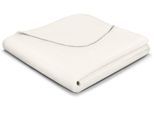 Wohndecke BIEDERLACK "Cotton Home", beige (natur), B:150cm L:200cm, Baumwolle, Polyacryl, Wohndecken, Wohndecke, mit Zierstich