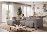 Ecksofa OTTO HOME "Merid L-Form, B: 295 cm - OTTO. Verlässliche Qualität.", taupe, B:295cm H:70cm T:162cm, 100% Polyester, Sofas, Ecksofa, jederzeit durch Module erweiterbar