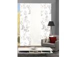 Schiebegardine HOME WOHNIDEEN "3er SET" Gr. 1, beige (sand), B:60cm H:245cm, Polyester, Gardinen, Schiebegardine, Schiebevorhang Digidruck 3er Set AYLA