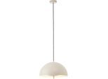 Pendelleuchte "Linnea", beige, Ø 40cm, 1 Stk., LEGER HOME BY LENA GERCKE, Leuchten, Pilzleuchte, Abhängung 180cm, Pendelleuchte