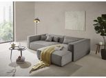 Ecksofa "PIARA XXL, Big-Sofa, Cord, Leinenoptik o. Strukturstoff, L-Form", grau (anthrazit), B:288cm H:66cm T:198cm, 100% Polyester, LEGER HOME BY LENA GERCKE, Sofas, Ecksofa, wahlweise Ottomane rechts/links, Kedernaht, extra tiefe Sitzfläche