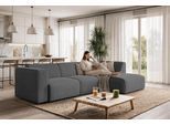 Ecksofa OTTO HOME "Merid L-Form, B: 295 cm - OTTO. Verlässliche Qualität.", grau, B:295cm H:70cm T:162cm, 100% Polyester, Sofas, Ecksofa, jederzeit durch Module erweiterbar