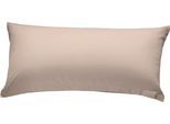 Kissenbezug PRIMERA "Primera Luxus-Satin Kissenbezug", taupe, B:40cm L:80cm, Mako-Satin, 100% Baumwolle, Mako-Satin, Kissenbezüge, Kissenbezug, Passend zu unserer Primera Luxus-Satin Bettwäsche