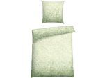 Bettwäsche SCHIESSER "Claire aus weicher Baumwolle mit Paisleymuster in dezentem Farbverlauf", grün, B/L: 155cm x 220cm, 1 Stk., 1 Stk., Renforcé, B/L:, 2 Stk., Renforcé, Obermaterial: 100% Baumwolle, Bettwäsche, Bettwäsche, MADE IN GREEN by OEKO-TEX