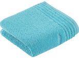 Handtuch VOSSEN "Vienna Style Supersoft", blau (light azure), B:50cm L:100cm, Webfrottier, Baumwolle, Handtücher, Handtuch, Supersoft Baumwolle