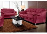 Polstergarnitur SIT & MORE "Savona, B: 148 bzw. 198 cm", rot (karminrot), H:90cm T:90cm, Sitzmöbel-Sets, Polstergarnitur, Set: 2- & 3er-Sofa, mit Federkern