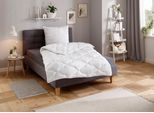 Microfaserbettdecke OTTO HOME "Mondschein, Bettdecke 135x200 cm, 155x220 cm, 200x200 cm", weiß, B:155cm L:220cm, Bezug: 100% Polyester. Füllung: 100% Polyester, Bettdecken, Microfaserbettdecke, Bettdecken, Sommer, Winter; allergiker geeignet (Hausstauballergiker)