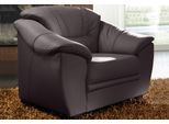 Sessel SIT & MORE "Top Savona", braun (mokka), B:103cm H:90cm T:90cm, Sessel, Sessel, inklusive Federkern