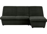 Ecksofa "LOOKS VIII L-Form", grün, B:214cm H:92cm T:168cm, 100% Polyester, LOOKS BY WOLFGANG JOOP, Sofas, Ecksofa, Quersteppung, ohne Armlehnen, in zwei verschiedenen Größen