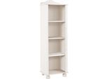 Bücherregal OTTO HOME "Mette", weiß, B:45cm H:140cm T:30cm, Regale, Bücherregal, Mit 3 Einlegeböden, Höhe 140 cm