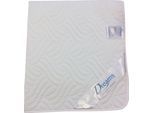 Matratzenauflage DREAMS "Premium-Prägo", weiß, B:100cm H:1cm L:200cm, Bezug: 100% Polyester. Füllung: 100% Polyester, Matratzenzubehör, Matratzenauflage