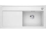 Küchenspüle BLANCO "ZENAR XL 6 S", weiß, B:100cm H:19cm T:51cm, Verbundwerkstoff, Küchenspülen, Küchenspüle, Mit Ablauffernbedienung