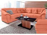 Ecksofa SIT & MORE "Savona L-Form, B: 262 cm", orange (terrakotta), B:262cm H:90cm T:212cm, PRIMABELLE-Microfaser (100% Polyester);SOFTLUX/Struktur (Korpus in Kunstleder, Sitz und Rücken in Strukturstoff aus 75% Polyester und 25% Viskose);Kunstleder SOFTLUX;NaturLEDER (echtes Rindsleder), Korpus in Kunstleder SOFTLUX, Sofas, Ecksofa, optional Bettfunktion, Federkern