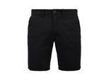 Chinoshorts BLEND "Chinoshorts BHPierre", Herren, Gr. L, N-Gr, schwarz, Obermaterial: 98% Baumwolle CO. 2% Elasthan EL., Hosen Chinoshorts