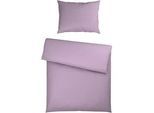 Bettwäsche Crinkle Flieder ca. 140x200cm