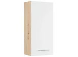 Oberschrank Santino II in Weiß/Eichefarben