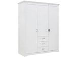Kleiderschrank Marilou Weiß ca. 164x206x64cm