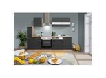 Küchenblock Merle mit Geräten ca. 250 cm Grau