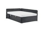 Bett Remi Graphitfarben ca. 120x200cm