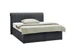 Boxspringbett Belano Schwarz ca. 160x200cm
