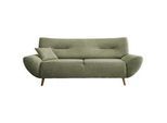 3-Sitzer-Sofa Drago Grün Chenille