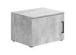 Aufsatzschrank Multistauraum Betonoptik