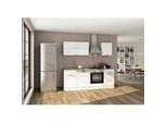 Küchenblock in Weiss inkl. E-Geräte 'Mailand'