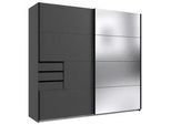 Schwebetürenschrank Saigon in Graphitfarben