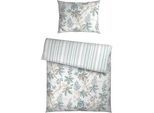 Bettwäsche Franky Wende Grau/Weiß ca. 140x200cm