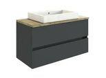 Waschtischkombi in Grau 'Pienza'