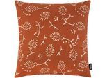 Zierkissen Olivia in Orange ca. 45x45cm