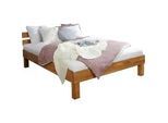 Bett Luis ca. 140x200 cm Eiche Massiv