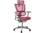 Drehstuhl Ergohuman Slim Rosa ca. 69x116-138x66cm