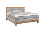 Boxspringbett Carolina Eiche/Grau ca. 180x200cm